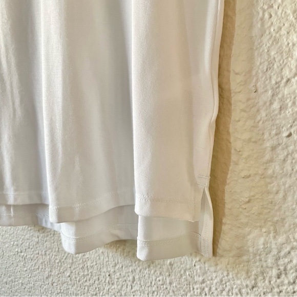 Nike Dri-Fit Athletic Training Shirt Women’s Plus Size 1X White Relaxed DJ6751 - Picture 5 of 13